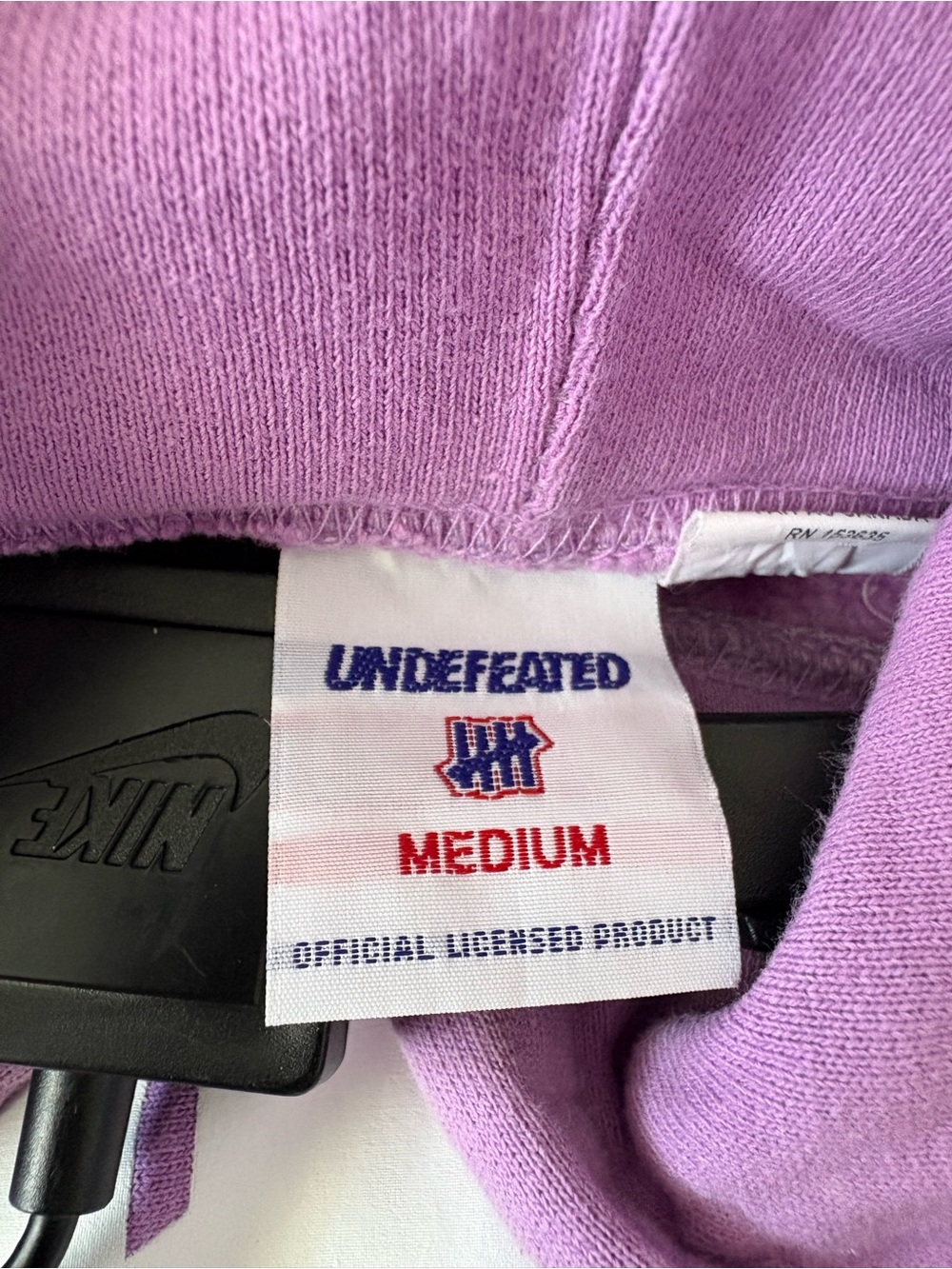 Undefeated Purple Hooded Sweatshirt - Picture 3 of 3
